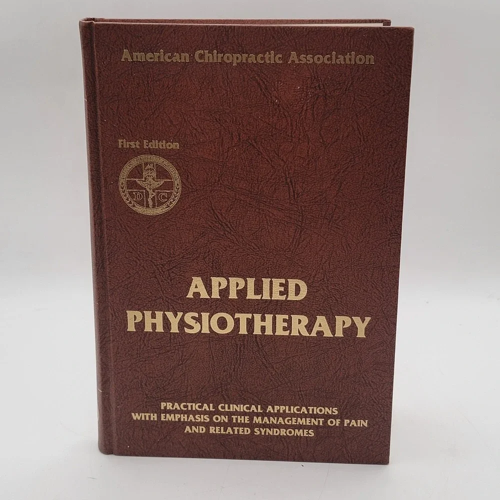 Jaskoviak Applied Physiotherapy Hardcover‎ 1st Ed 3rd Printing Chiropractic EX